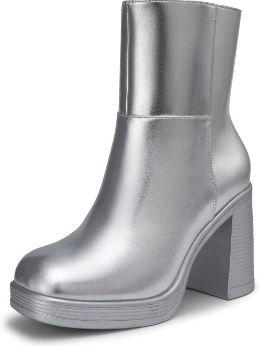 Stylish Women's Chunky Heel Platform Ankle Boots - Trendy Fall Footwear